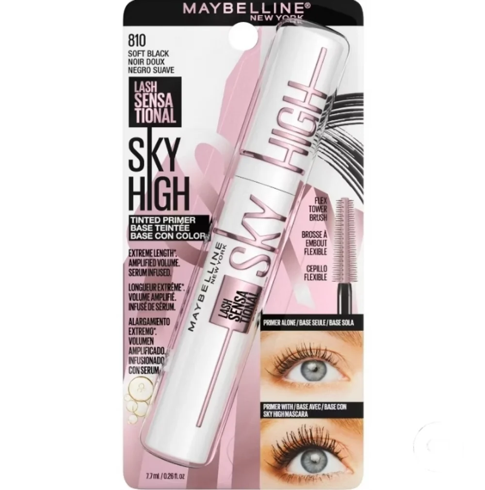 Maybelline Sky High Tinted Primer - Soft Black - Full Size (.26 fl oz)